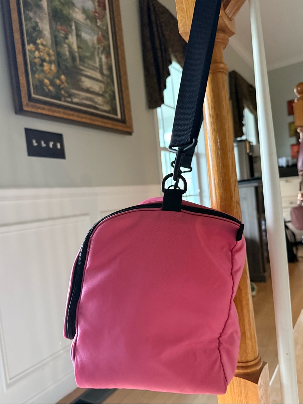 L.L.Bean Pink Hanging Travel Toiletry Bag Organizer | Large Cosmetic Case - Picture 3 of 14